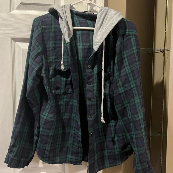 Green and Blue Flannel - Picture 1 of 3